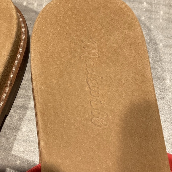 Madewell Bare Slide Sandal Electric Pink Size 9 - Picture 2 of 8